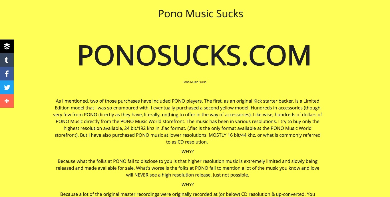 Pono music